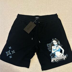 Ripndip Black Casual Shorts‎